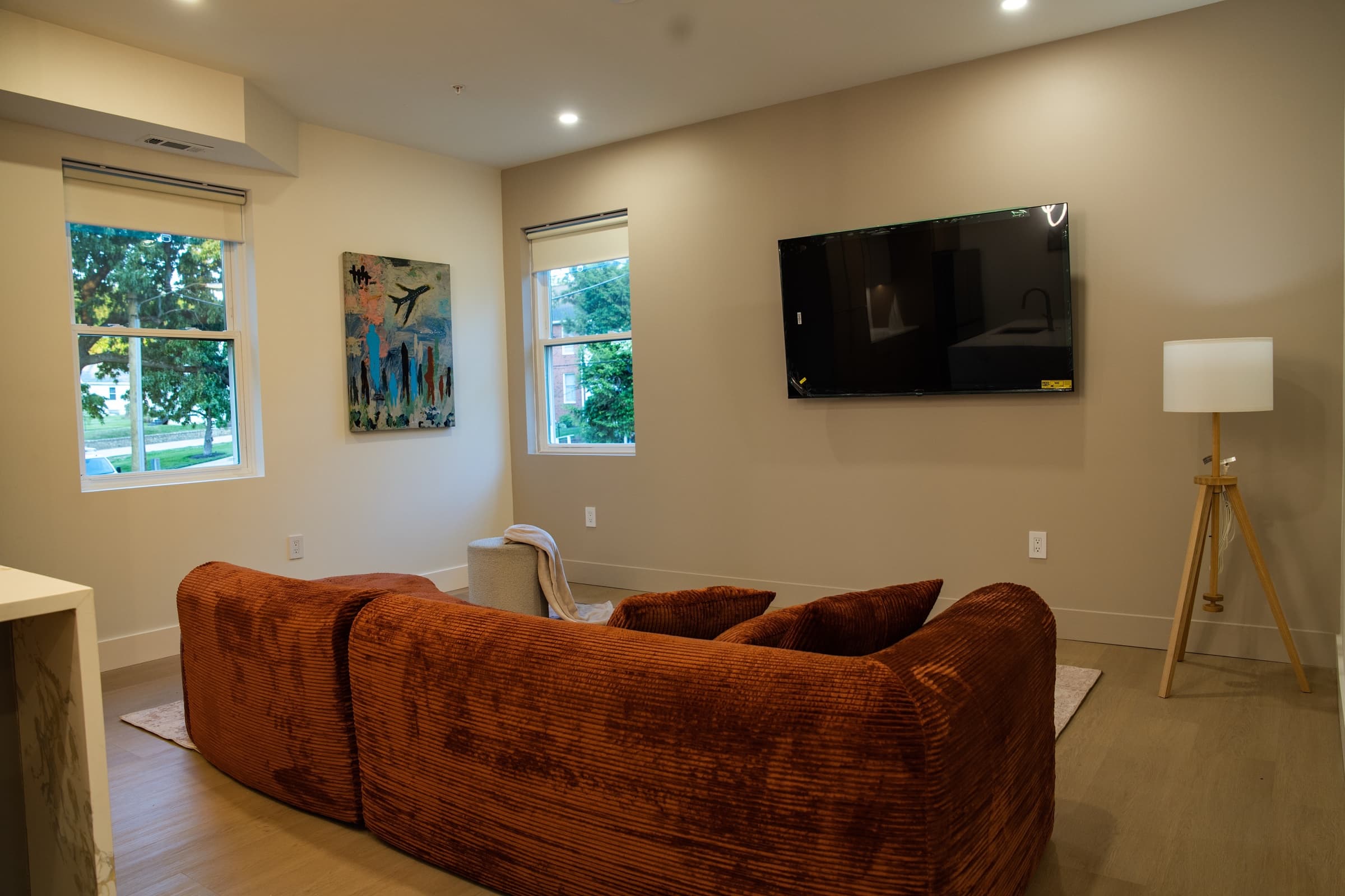 Living room at The Veyrai at Shadyside